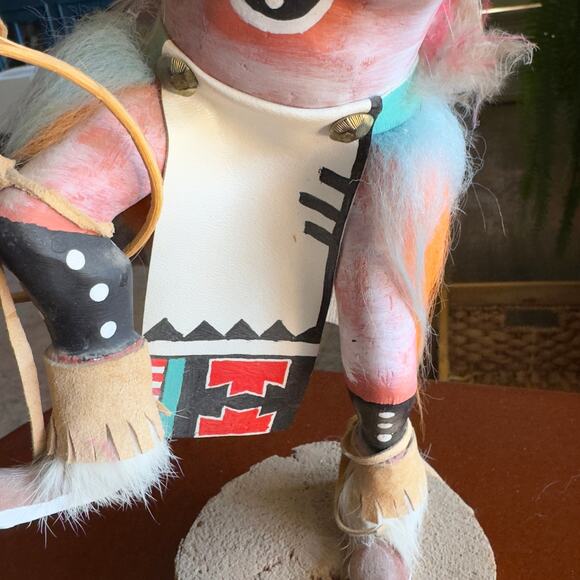 Vintage Native American Hoop Dancer Kachina Doll 14" - Picture 4 of 11